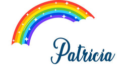 Personalised Sparkly Rainbow Wall sticker-Dropship,Personalised,Rainbow Theme Sensory Room,Sticker,Wall & Ceiling Stickers,Wall Decor-Learning SPACE