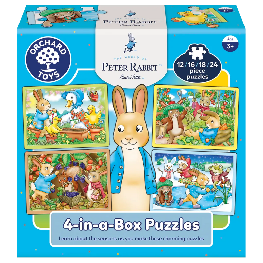 Peter Rabbit™ 4-in-a-Box Puzzles, Learning SPACE