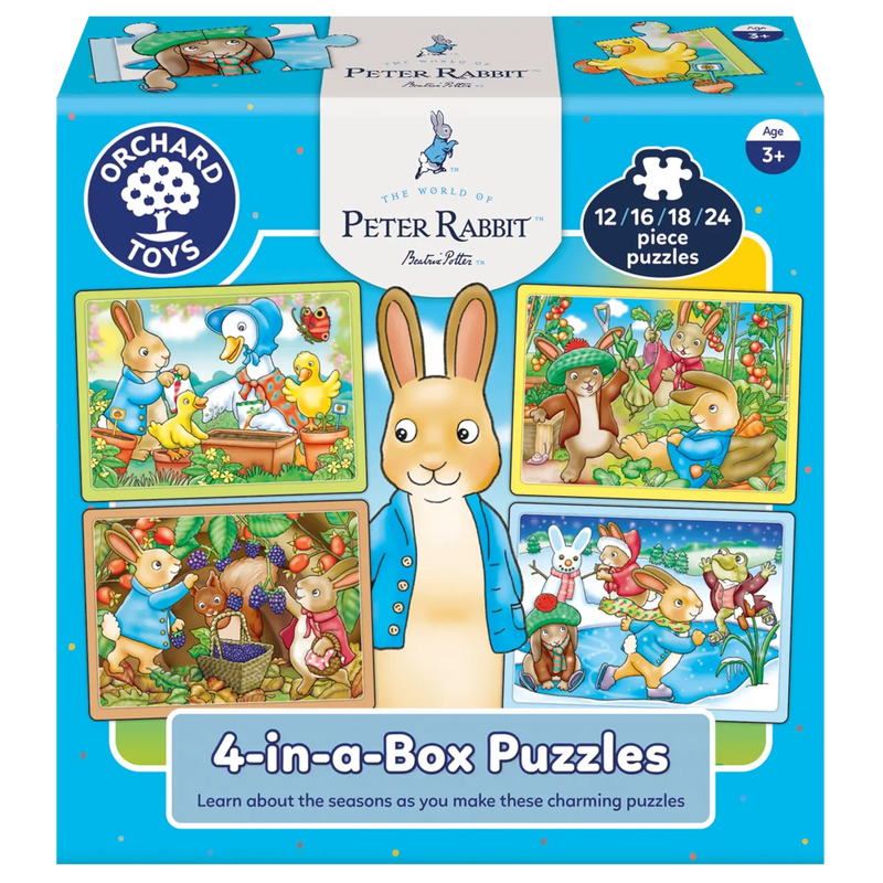 Peter Rabbit™ 4-in-a-Box Puzzles, Learning SPACE
