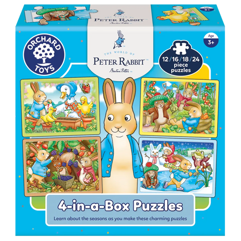 Peter Rabbit™ 4-in-a-Box Puzzles, Learning SPACE