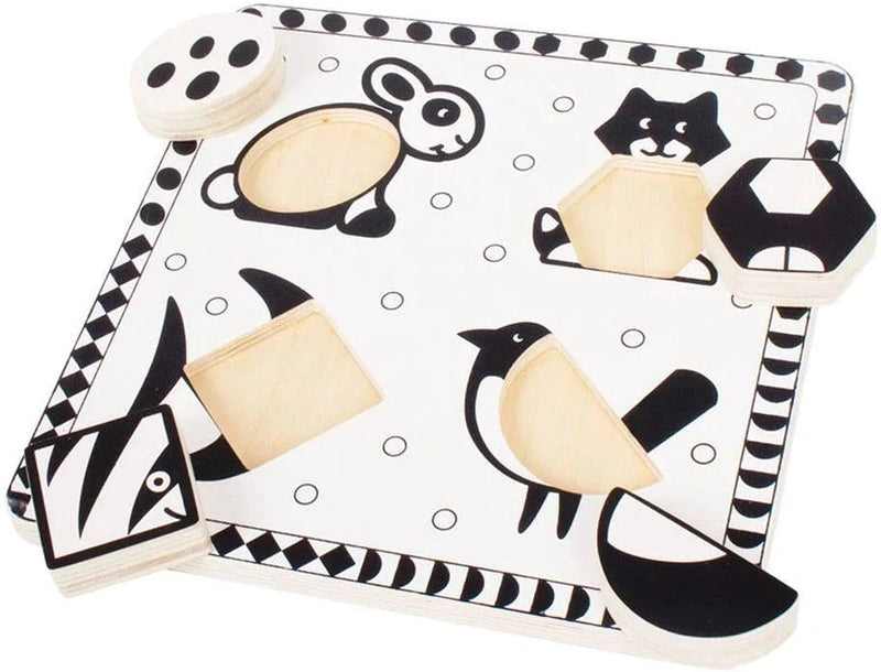 Pets Black & White Puzzle, Learning SPACE