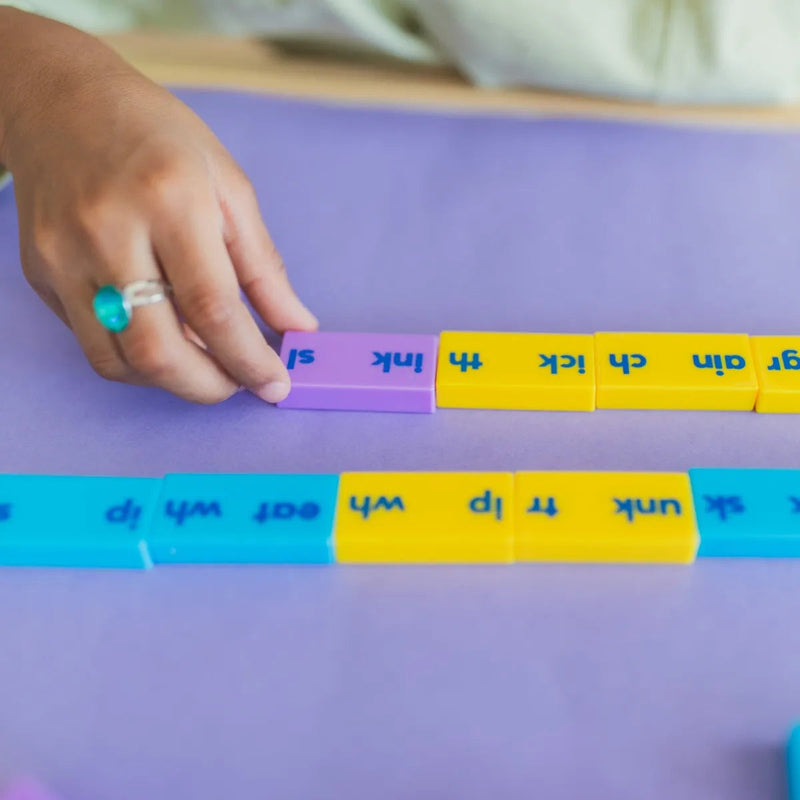 Phonics & Word Building Dominoes – Blends & Digraphs, Learning SPACE