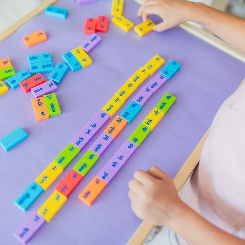 Phonics & Word Building Dominoes – Blends & Digraphs, Learning SPACE