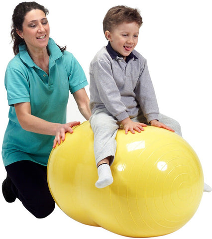 Physio Roll Peanut Ball-ADD/ADHD,AllSensory,Bounce & Spin,Calming & Anxiety,Gymnic,Helps With,Matrix Group,Neuro Diversity,Physio Balls,Sensory & Physio Balls,Sensory Processing Disorder,Sensory Seeking,Vestibular,Vibration & Massage,Weighted & Deep Pressure-Learning SPACE