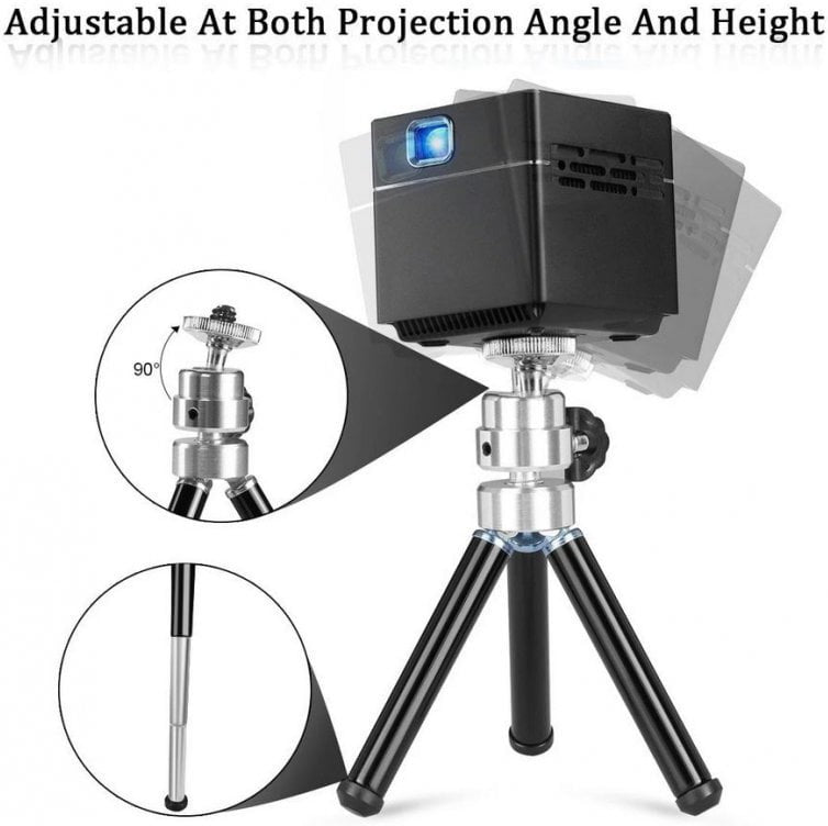 Pico Genie Impact 2.0+ Elite Ultra Portable LED Smart Projector, Learning SPACE