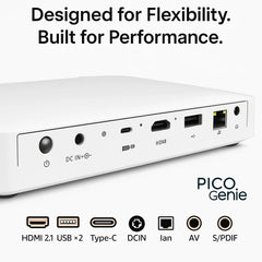 Pico Genie M550 Plus 4.0 Ultra-Portable Smart Projector, Learning SPACE