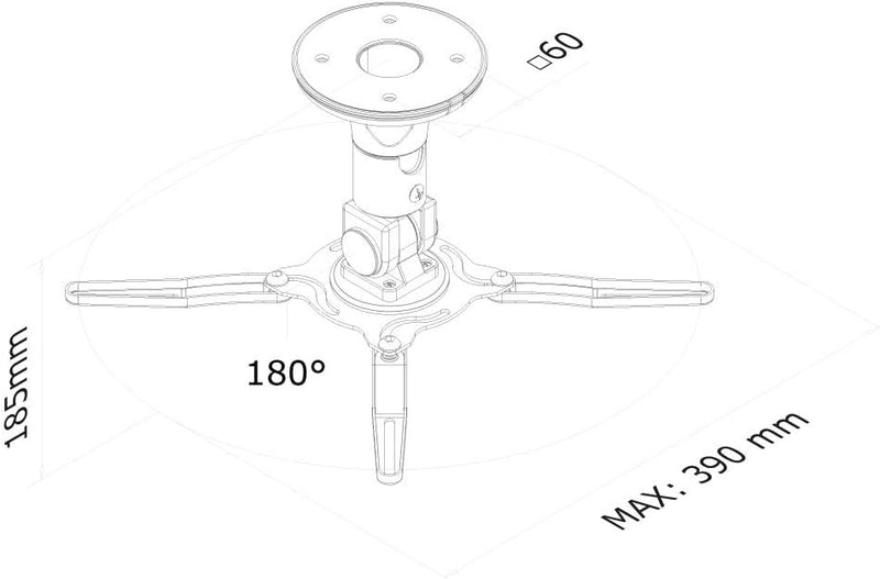 Pico Projector Ceiling Mount, Learning SPACE