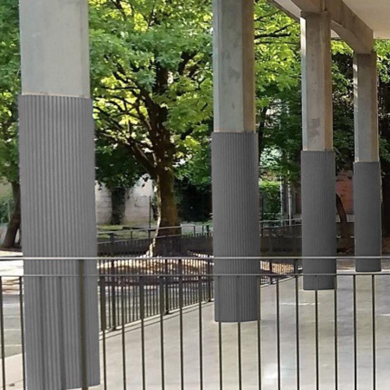 Pillar Wall Guard Ribbing - Ribbed Safety for Bumps and Bashes!, Learning SPACE