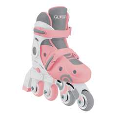 Pink Globber Learning Roller Skates 2 in 1 (Size EU 30-33), Learning SPACE