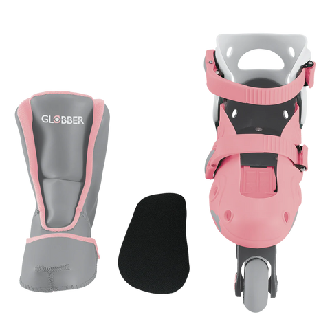 Pink Globber Learning Roller Skates 2 in 1 (Size EU 30-33), Learning SPACE