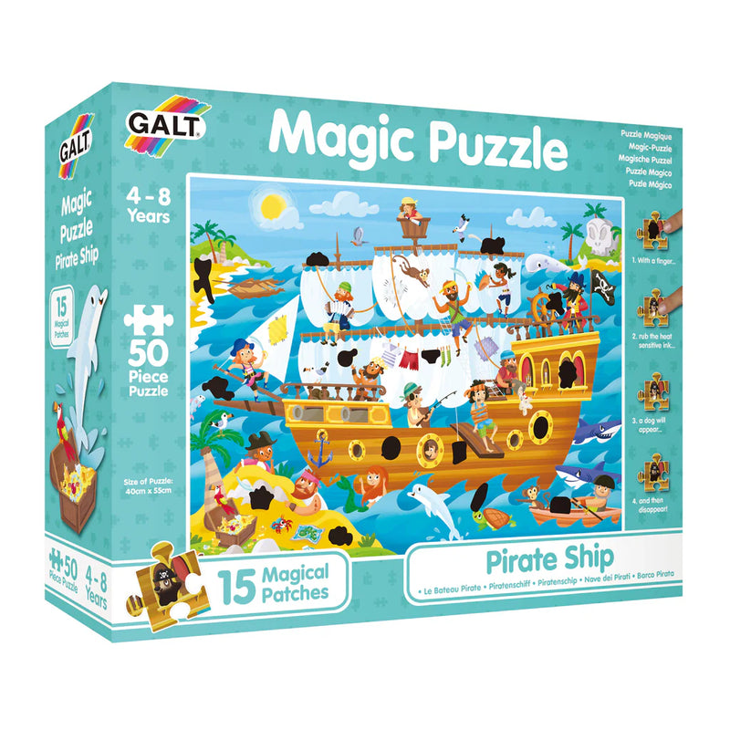 Pirate Ship Magic Puzzle, Learning SPACE