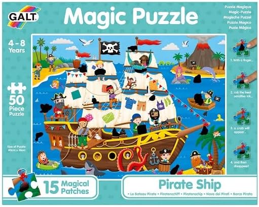 Pirate Ship Magic Puzzle, Learning SPACE