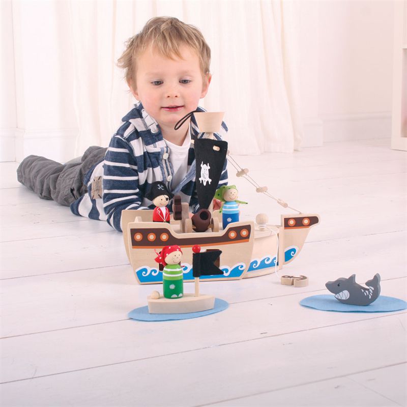 Pirate Ship Mini Playset, Learning SPACE