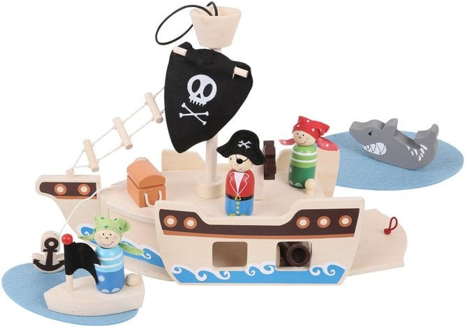 Pirate Ship Mini Playset, Learning SPACE