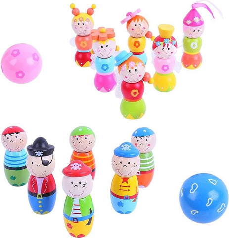 Pirate Skittles-Additional Need,Bigjigs Toys,Cause & Effect Toys,Dinosaurs. Castles & Pirates,Gifts For 2-3 Years Old,Gross Motor and Balance Skills,Imaginative Play,Playground Equipment,SCOTEXCEL,Seasons,Stock,Summer,Wooden Toys-Learning SPACE