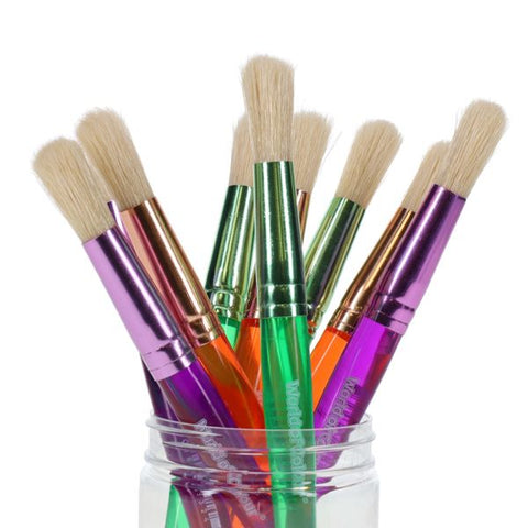 Pk. 30 The Big Grippers Paint Brush-Art Materials, Arts & Crafts, Early Arts & Crafts, Painting Accessories, Primary Arts & Crafts-Learning SPACE