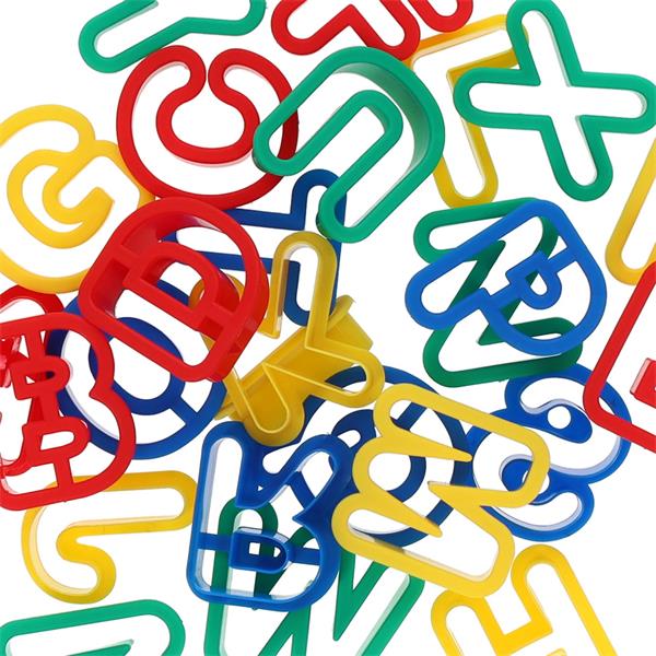Pkt. 26 Clay Cutters - Uppercase Letters, Learning SPACE