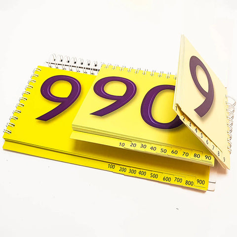 Place Value Flip Book-Counting Numbers & Colour,Early Years Maths,EDUK8,Maths,Maths Toys-Learning SPACE