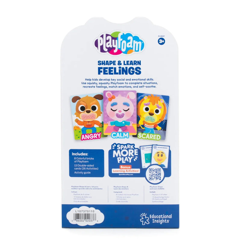Playfoam® Shape & Learn Feelings, Learning SPACE