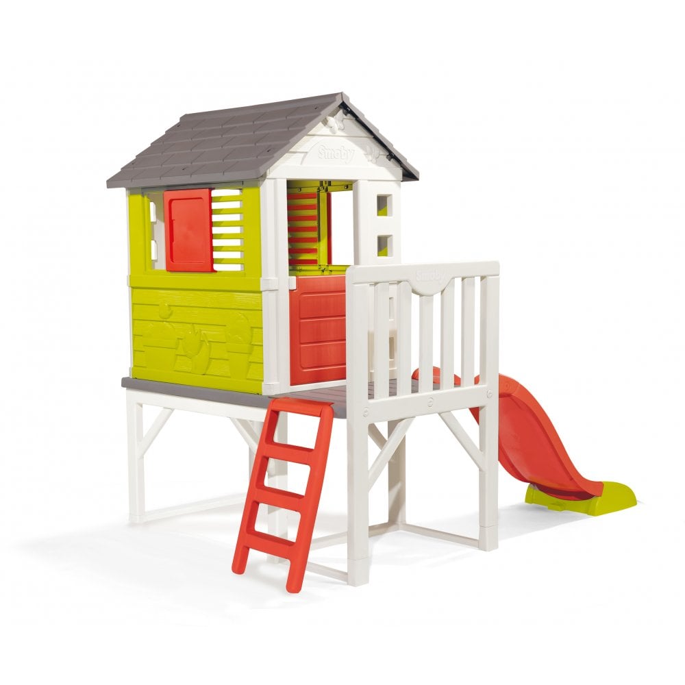 Playhouse On Stilts-Baby Slides, Imaginative Play, Play Houses, Playground Equipment, Playhouses, Pretend play, Role Play, Smoby-Learning SPACE