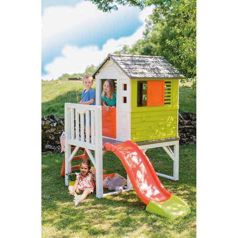 Playhouse On Stilts-Baby Slides, Imaginative Play, Play Houses, Playground Equipment, Playhouses, Pretend play, Role Play, Smoby-Learning SPACE