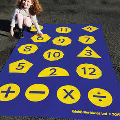 Playing with Maths Mat, Learning SPACE