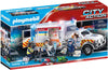 Playmobil® Ambulance with Lights and Sound-Cars & Transport,Fire. Police & Hospital,Games & Toys,Gifts for 5-7 Years Old,Imaginative Play,Playmobil,Primary Games & Toys,Small World-Learning SPACE