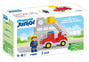 Playmobil® JUNIOR: Ladder Unit Fire Truck-Fire. Police & Hospital, Gifts for 5-7 Years Old, Imaginative Play, Playmobil, Primary Games & Toys, Small World-71683-Learning SPACE