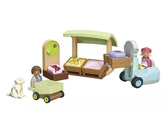 Playmobil® JUNIOR: Organic Market Stall & Forklift-Gifts for 5-7 Years Old, Imaginative Play, Playmobil, Primary Games & Toys, Small World-Learning SPACE