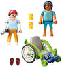 Playmobil® Patient In Wheelchair-Early years Games & Toys, Fire. Police & Hospital, Games & Toys, Gifts For 3-5 Years Old, Imaginative Play, Nurture Room, Playmobil, Primary Games & Toys, Small World, Stock-Learning SPACE