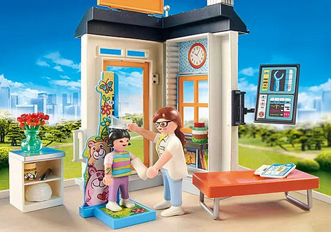 Playmobil® Starter Pack Paediatrician-Fire. Police & Hospital,Games & Toys,Gifts for 5-7 Years Old,Imaginative Play,Playmobil,Primary Games & Toys,Small World-Learning SPACE