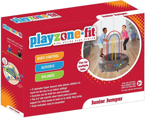 Playzone Fit Junior Jumper 4.5ft-ADD/ADHD,Additional Need,AllSensory,Baby Jumper,Bounce & Spin,Exercise,Gross Motor and Balance Skills,Movement Breaks,Neuro Diversity,Playground Equipment,Sensory Seeking,Stock,Trampolines-Learning SPACE