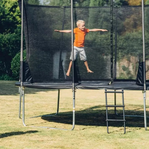 Plum® 10ft Space Zone II Springsafe Trampoline And Enclosure, Learning SPACE