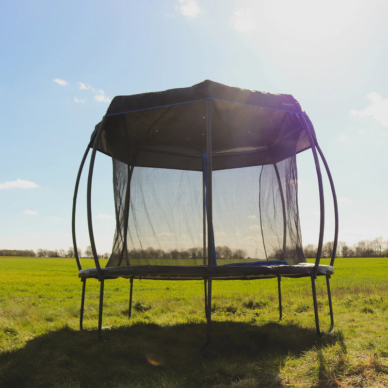Plum® Deluxe Springsafe Trampoline And Enclosure (8ft - 14ft), Trampoline Learning SPACE