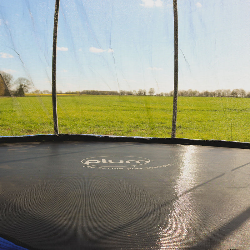 Plum® Deluxe Springsafe Trampoline And Enclosure (8ft - 14ft), Trampoline Learning SPACE