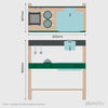 Plum® Grubby Griddle Mud Pie Kitchen, Learning SPACE