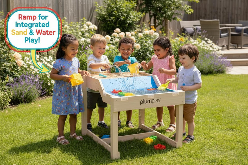 Plum® Sandy Cove Sand & Water Table, Learning SPACE
