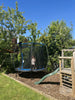 Plum® 10ft Deluxe Springsafe Trampoline And Enclosure, Learning SPACE