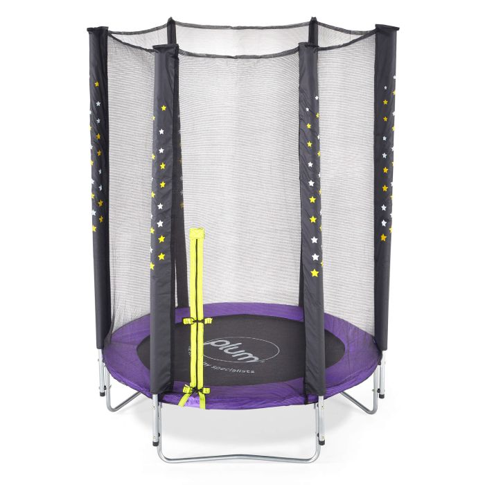 Plum® 4ft Junior Trampoline & Enclosure, Stardust Learning SPACE