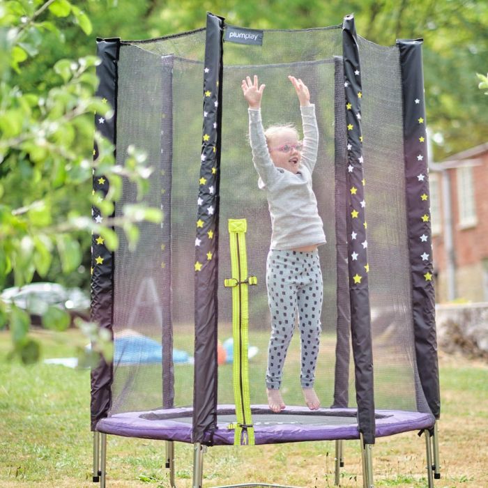 Plum® 4ft Junior Trampoline & Enclosure, Learning SPACE