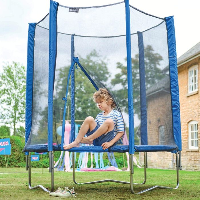 Plum® 6ft Junior Trampoline & Enclosure, Learning SPACE