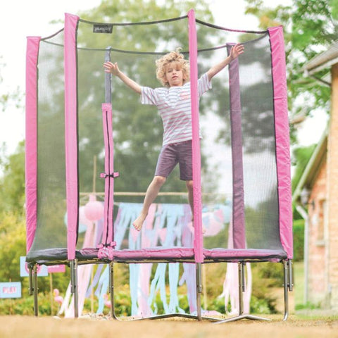 Plum® 6ft Junior Trampoline & Enclosure-ADD/ADHD, Matrix Group, Neuro Diversity, Plum Play, Plum Products Ltd, Seasons, Summer, Trampolines-Learning SPACE