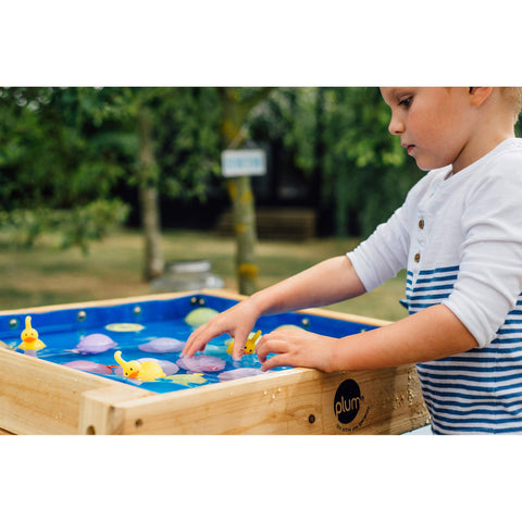 Plum® Build & Splash Wooden Sand & Water Table-Messy Play,Outdoor Play,Outdoor Sand & Water Play,Plum Play,Plum Products Ltd,Summer,Water & Sand Toys-Learning SPACE
