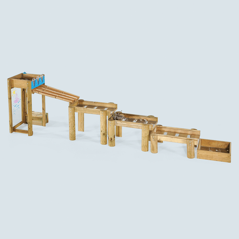 Plum® Discovery Forest Water Run-Dropship,Early Science,Forest School & Outdoor Garden Equipment,Outdoor Sand & Water Play,Playground Equipment,Plum Play,S.T.E.M,Science Activities,Stock,Tracking & Bead Frames,Water & Sand Toys,Wooden Toys-Learning SPACE