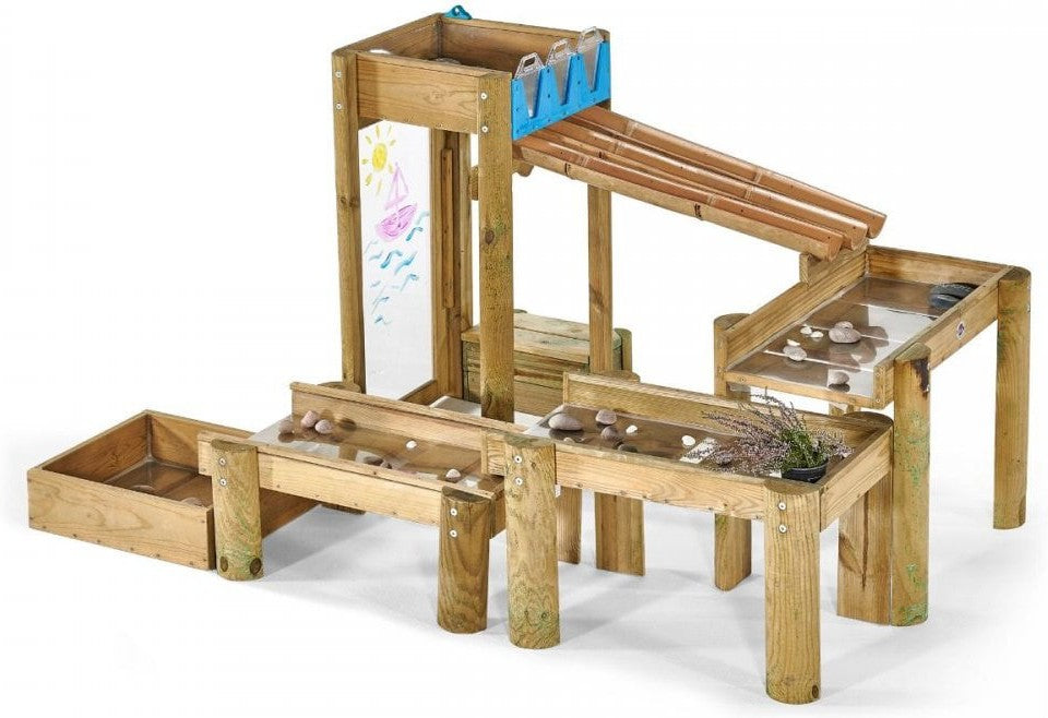 Plum® Discovery Forest Water Run-Dropship,Early Science,Forest School & Outdoor Garden Equipment,Outdoor Sand & Water Play,Playground Equipment,Plum Play,S.T.E.M,Science Activities,Stock,Tracking & Bead Frames,Water & Sand Toys,Wooden Toys-Learning SPACE