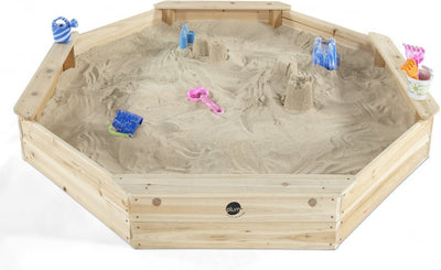 Plum® Giant Wooden Sand Pit [Natural], Learning SPACE