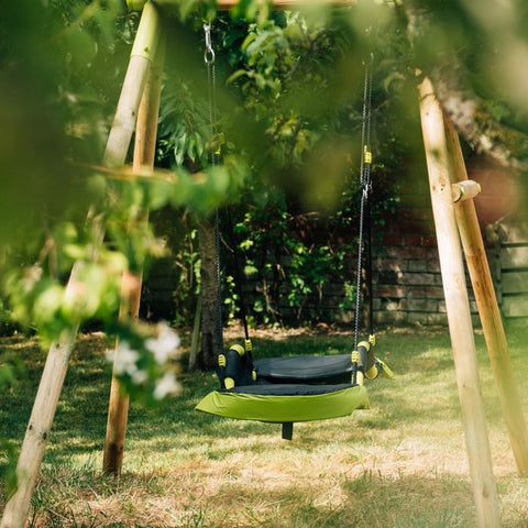 Plum® Glide Nest Swing [No Hangers]-Active Games,Adapted Outdoor play,Hammocks,Outdoor Swings,Plum Play,Stock,Teen & Adult Swings,Teen Games-Learning SPACE