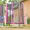 Plum® Pink Junior Trampoline and Enclosure – 4ft-Bounce, Featured, Plum Play, Plum Products Ltd, Trampolines-Learning SPACE