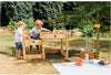 Plum® Sandy Bay Wooden Play Tables-Eco Friendly,Messy Play,Outdoor Sand & Water Play,Plum Play,S.T.E.M,Sand,Sand Pit,Science Activities,Seasons,Sensory Garden,Stock,Summer,Table,Water & Sand Toys-Learning SPACE
