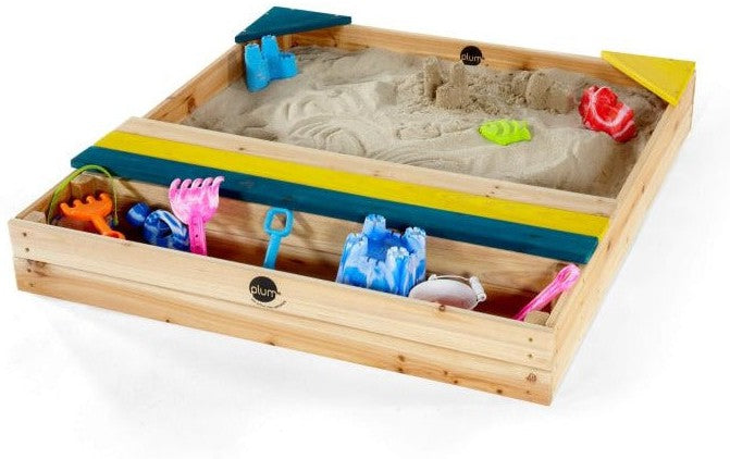 Plum® Store-It Wooden Sand Pit, Learning SPACE